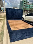 Sofa Bed - Blue, Used - 1