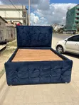 Sofa Bed - Blue, Used - 2
