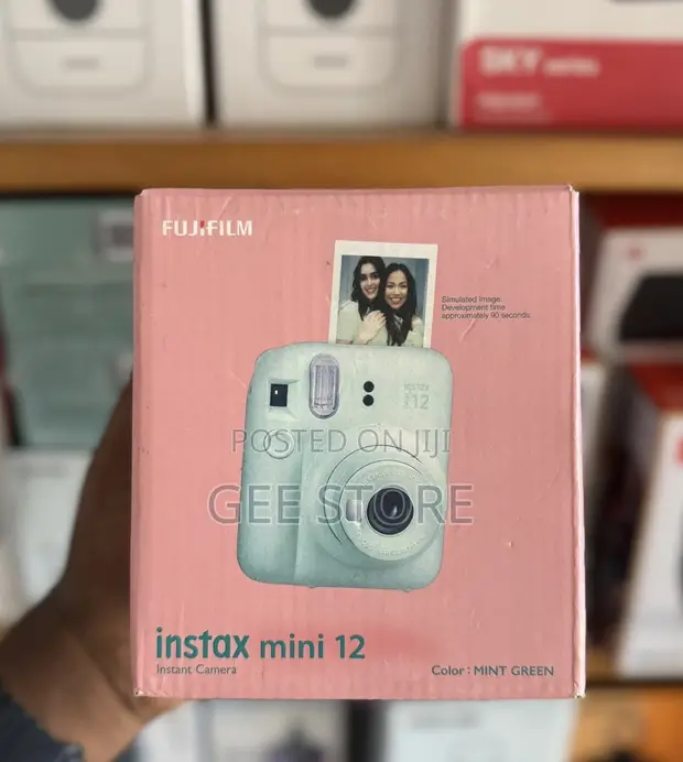 Fujifilm Instax Mini 12 Instant Camera - Mint Green - 1