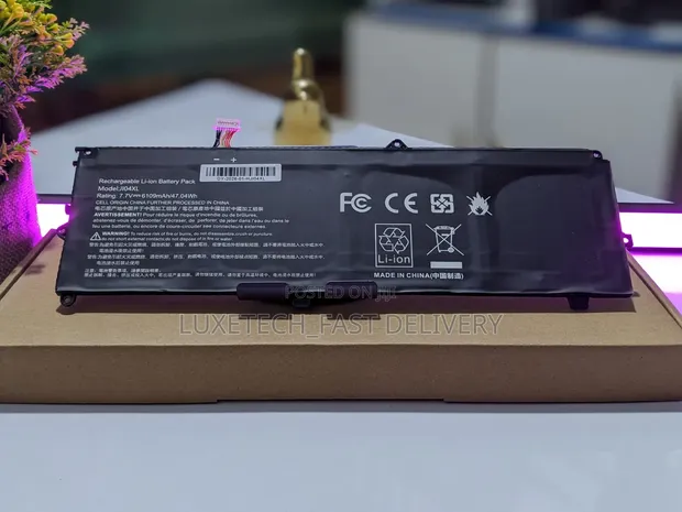 HP JI04XL Laptop Battery 47.04Wh 7.7V for Elite X2 1012 G2 - 1