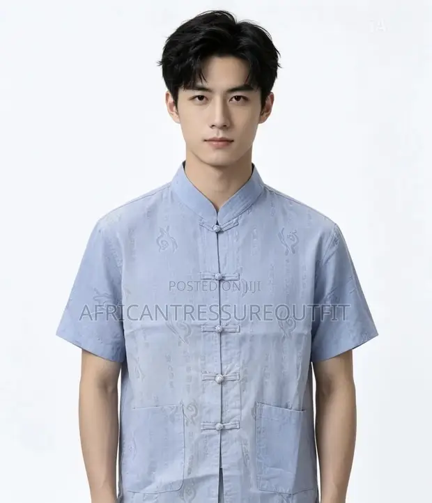 Chinese Tang Suits with Frog Button Closure - 1