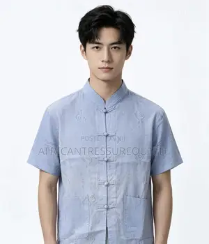 Chinese Tang Suits with Frog Button Closure