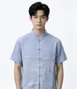 Chinese Tang Suits with Frog Button Closure - 1