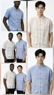 Chinese Tang Suits with Frog Button Closure - 5
