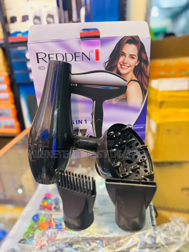 Redden 5-in-1 Professional Hair Dryer Set with Attachments - 1