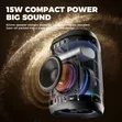 Spika ya Bluetooth ya W-King D110 15W Inayobebeka na Isiyo na Maji - 4