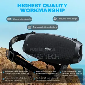W-King X10 70W RMS Spika Portable ya Bluetooth ya Nje
