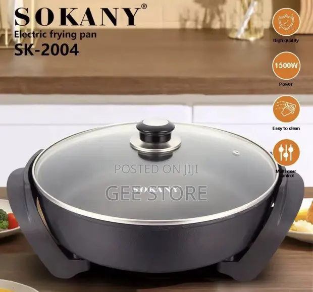 Sokany Electric Frying Pan SK-2004 - 1