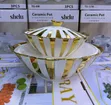 2pcs Gold Ceramic Serving Pots (3kg) - 3