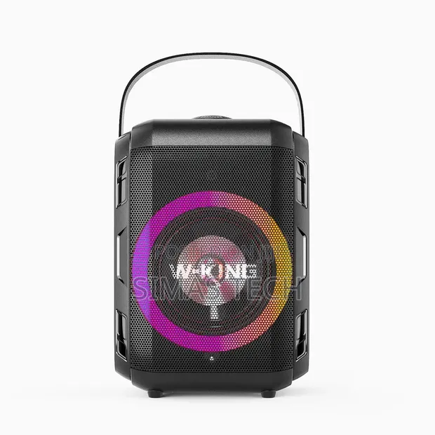 W-King T9S Karaoke Party Speaker with Dual Wireless Microphones - 1
