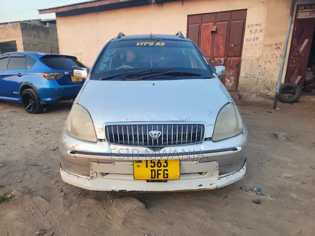 Toyota Vitz 2003 Silver - 1