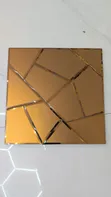 Decorative Diamond Mirror Tiles 30x30cm - 3