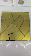 Decorative Diamond Mirror Tiles 30x30cm - 5
