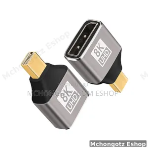 Mini DisplayPort to DisplayPort Adapter 8K 60Hz DP1.4