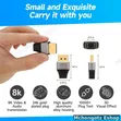 Mini DisplayPort to DisplayPort Adapter 8K 60Hz DP1.4 - 2