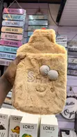 Hot Water Bottle with Plush Cover - 3