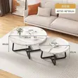 2-in-1 Wood Coffee Table - 4