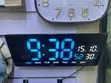 Large LED Digit Alarm Wall Clock - 2