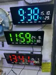 Large LED Digit Alarm Wall Clock - 3