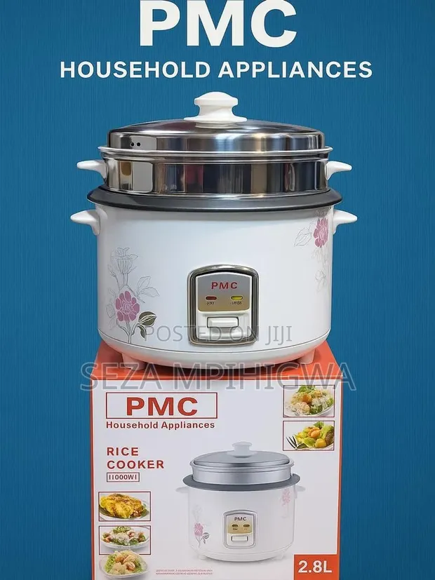 PMC Rice Cooker 2.8L 1000W White - 1