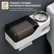 Multifunctional Wall-Mounted Bathroom Tissue Holder & Organizer - 3