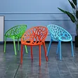 Modern Plastic Dining Chairs - 1