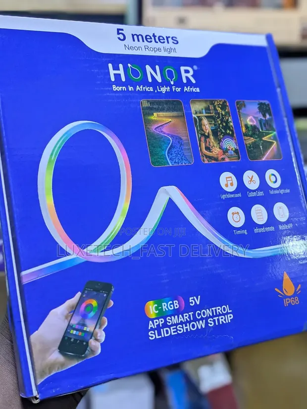 HONOR 5M RGB Smart Neon Light with App & Music Sync (Waterproof) - 1