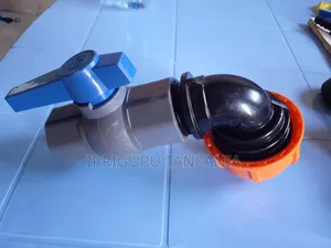 Male Elbow and PVC Gate Valve