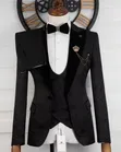 Luxury Floral Jacquard Suit - Brand New - 3