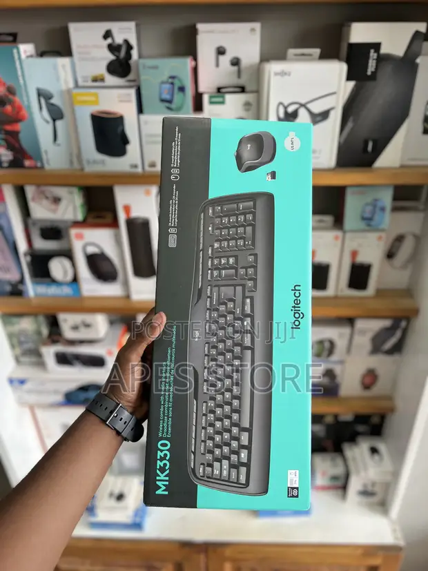 Logitech MK330 Wireless Keyboard and Mouse Combo - 1