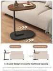 C-Shaped Side Table | Modern Sofa Side Table - 2