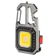 Cob Rechargeable Keychain Light, Type-C Charging, 6 Modes - 1