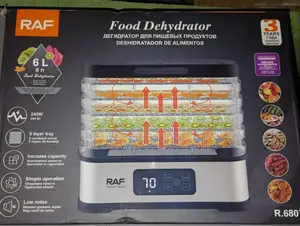 RAF Food Dehydrator 6L, 240W, 5-Layer Tray