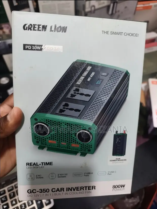 Green Lion GC-350 Car Inverter 800W - 1