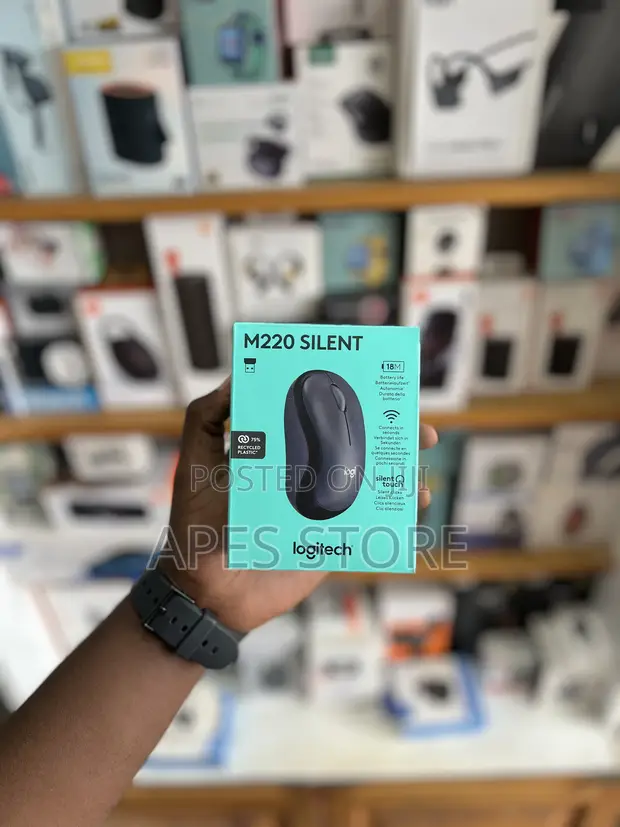Logitech M220 Silent Wireless Mouse - 1