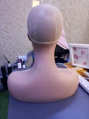 Mannequin Head, Wigs, Headscarves & Earrings Display