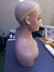Mannequin Head, Wigs, Headscarves & Earrings Display - 4