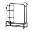 Home Garment Rack with Shelves - Clothes Coat Hanger - 2