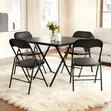 Modern Folding Dining Table Set | Space-Saving - 1
