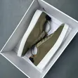 Men's BRUNELLO Premium Nubuck Leather Minimalist Sneakers - 1