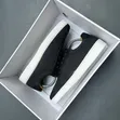 Men's BRUNELLO Premium Nubuck Leather Minimalist Sneakers - 3
