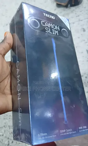 New Tecno Camon Slim 256GB Black