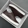 Men's Designer BOSS Pebbled Leather Smart Casual Sneakers - 2