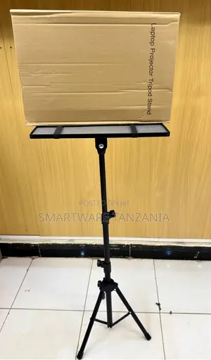 Standi ya Tripod ya Laptop na Projector - Urefu Unaoweza Kurekebishwa