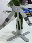 Double X Laptop Stand - Foldable Aluminium - 1