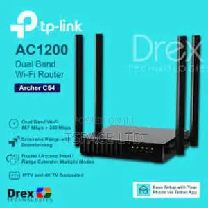 TP-Link Archer C54 AC1200 Dual Band Wi-Fi Router