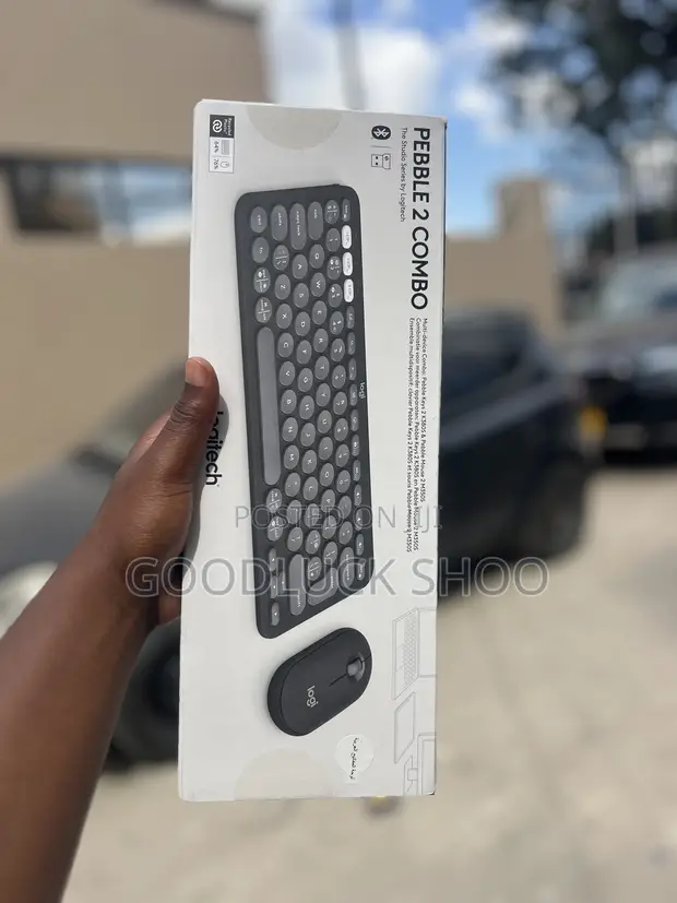 Logitech Pebble 2 Combo - Kitufe cha Mkono na Panya Isiyo na waya - 1