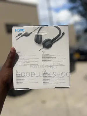 Logitech H390 Wired USB Stereo Headset with Mic