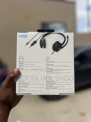 Logitech H151 Wired Stereo Headset with Mic