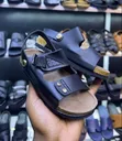 Kids Double Strap Cork Sandals - 4